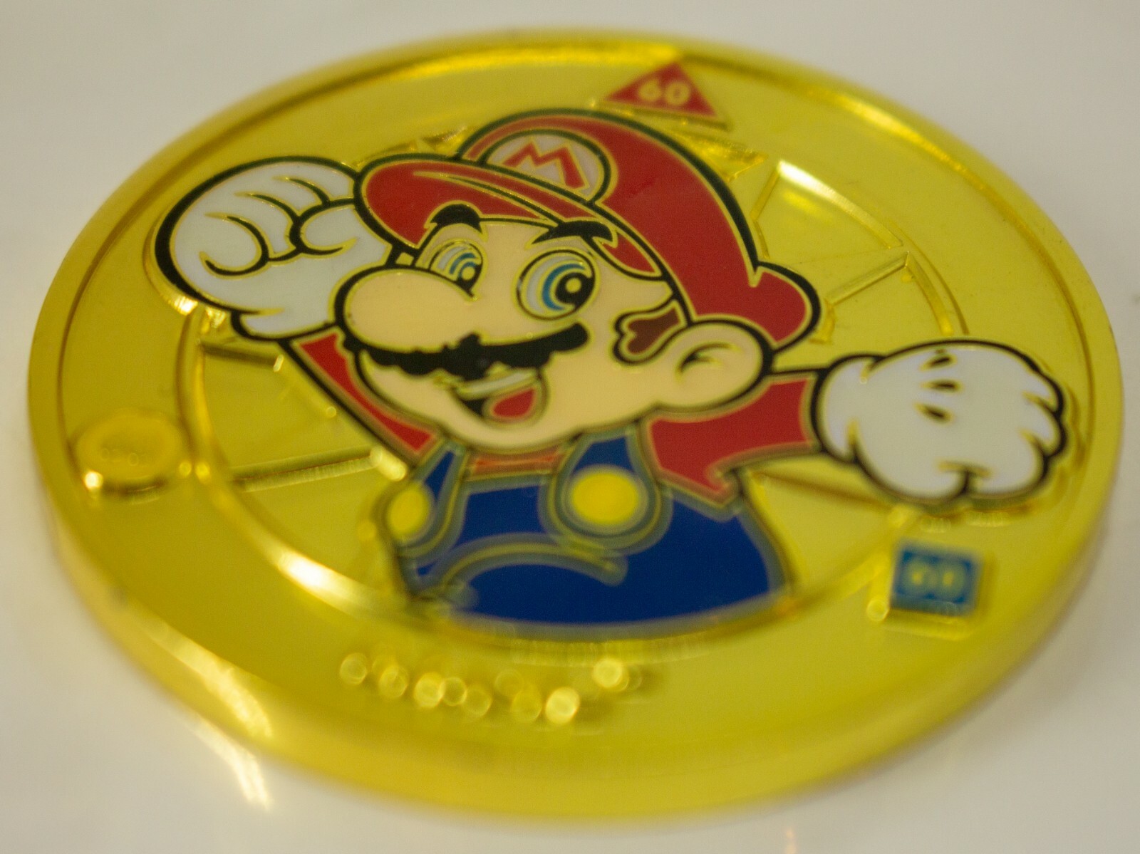 Super Mario Gold Challenge Coins Set of 4 Enterplay 2016 RARE Collectible – New