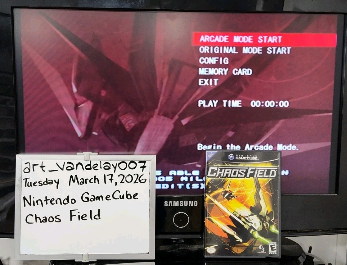 Chaos Field – (GameCube, 2005) *CIB* Great Condition* Black Label* Tested!