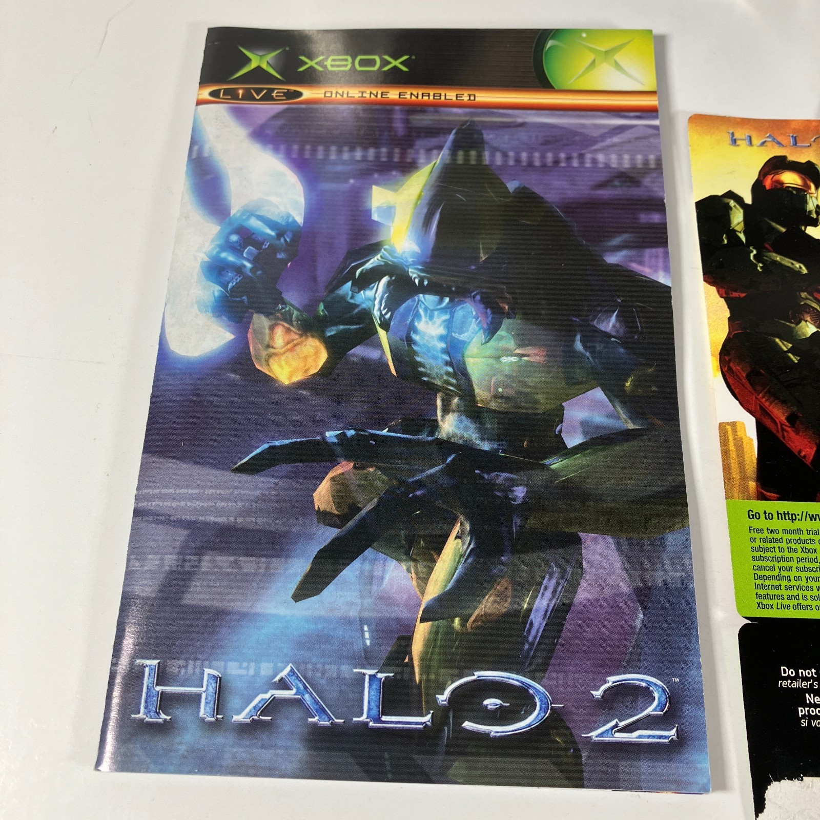 Halo 2: Limited Collector’s Edition Xbox Disc + Steelbook Case + Inserts