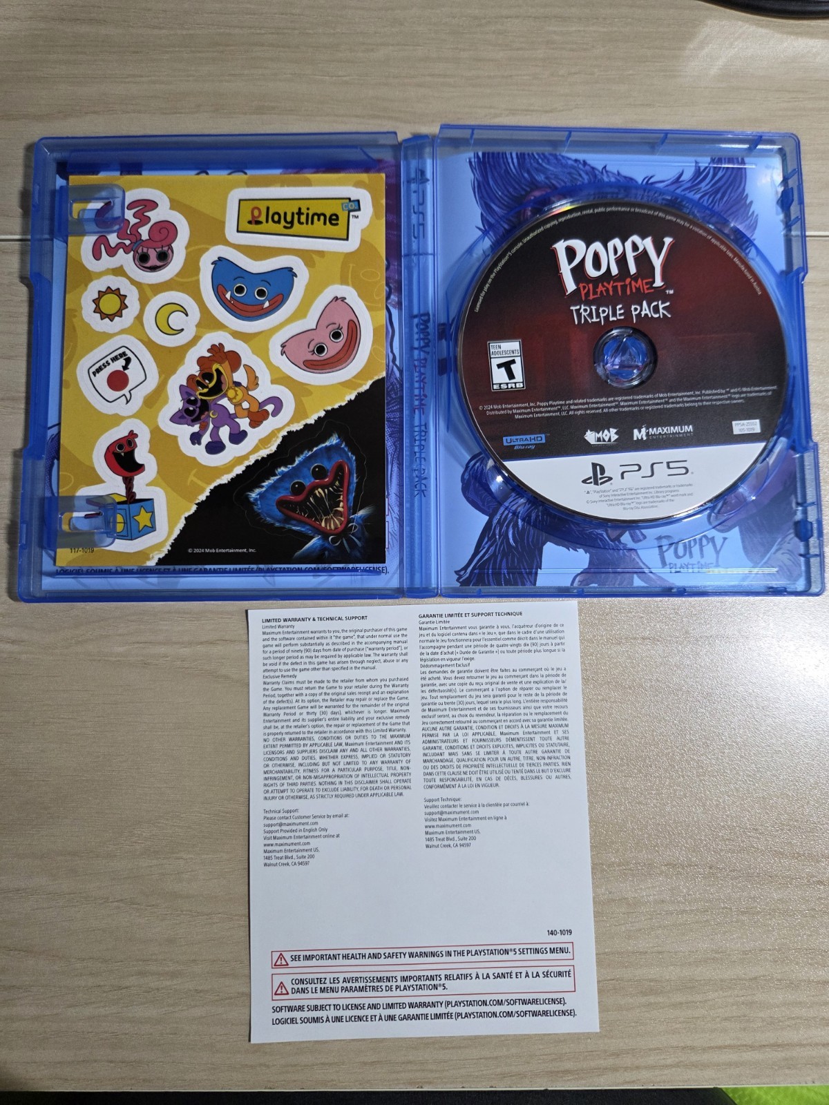 PlayStation 4 & PlayStation 5 Lot Five Nights at Freddy’s & Poppy Playtime VG