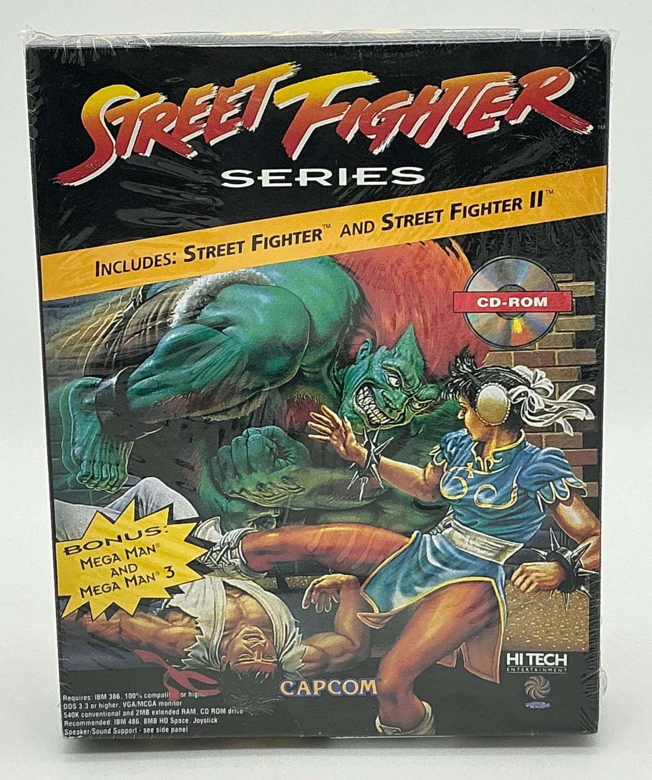 Street Fighter Series PC (DOS CD-ROM) NEW Sealed