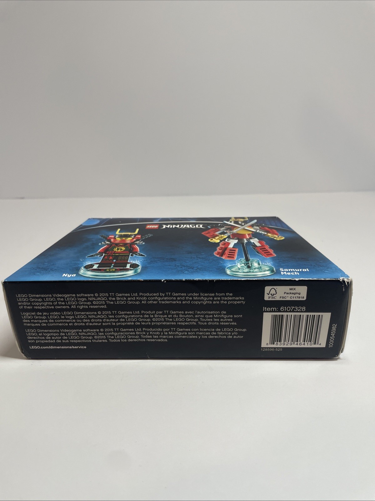 Lego Dimension Ninjago Nya Samurai Mech 59 Pcs Fun Pack 71216 NIB