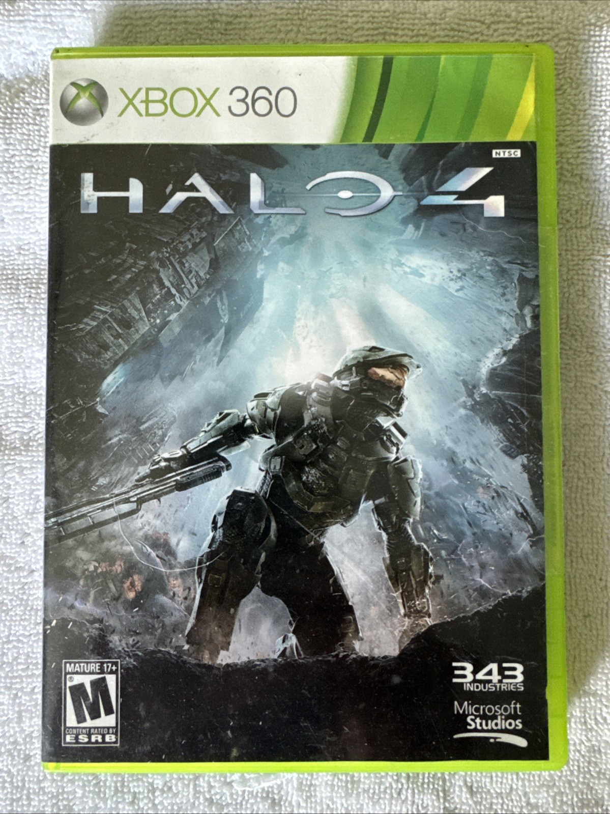 Halo 4 for Xbox 360 with Factory Seal On Outside Brand New