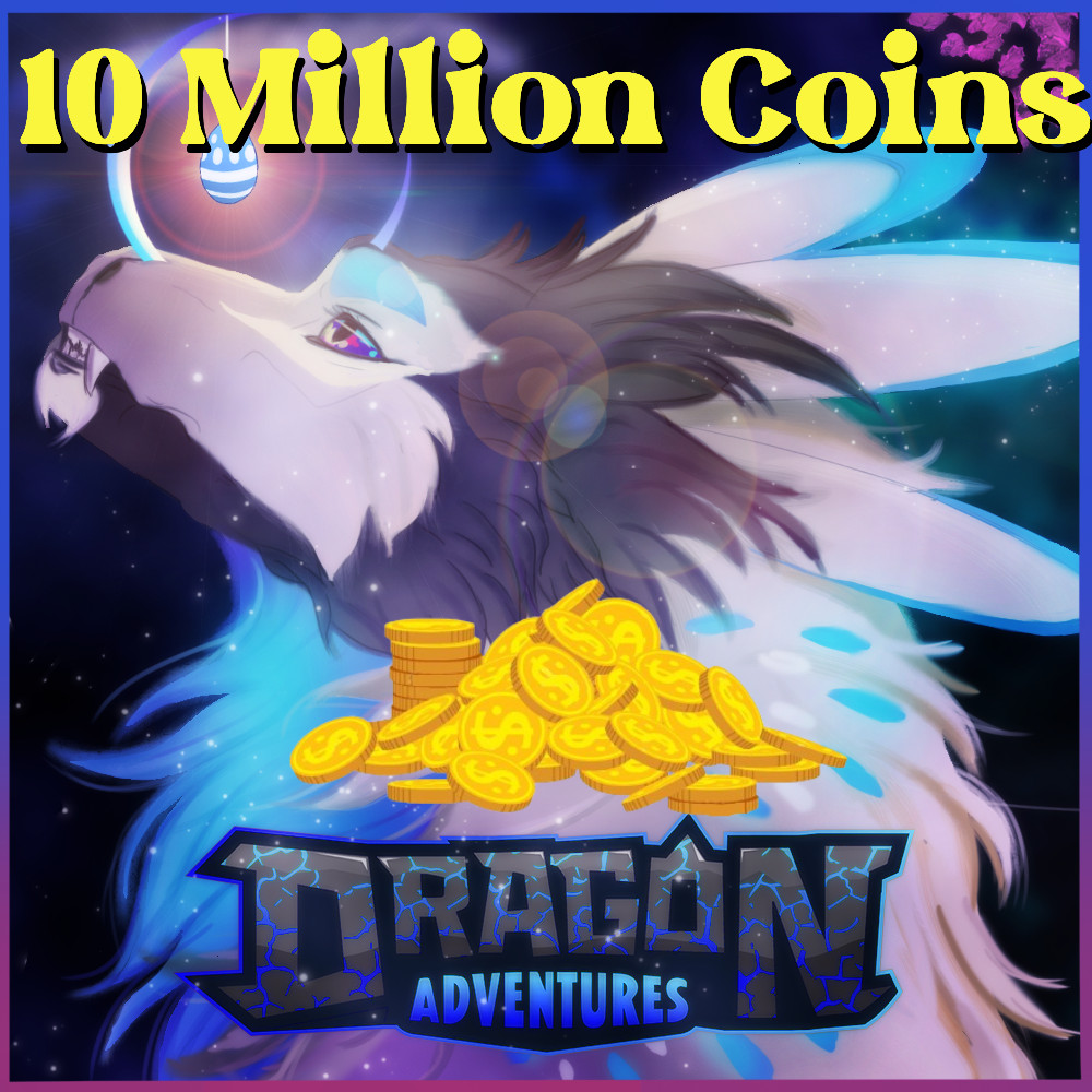 10 Million Coins Dragon Adventures 10M Coins [DA] ⚡Fast send ⚡