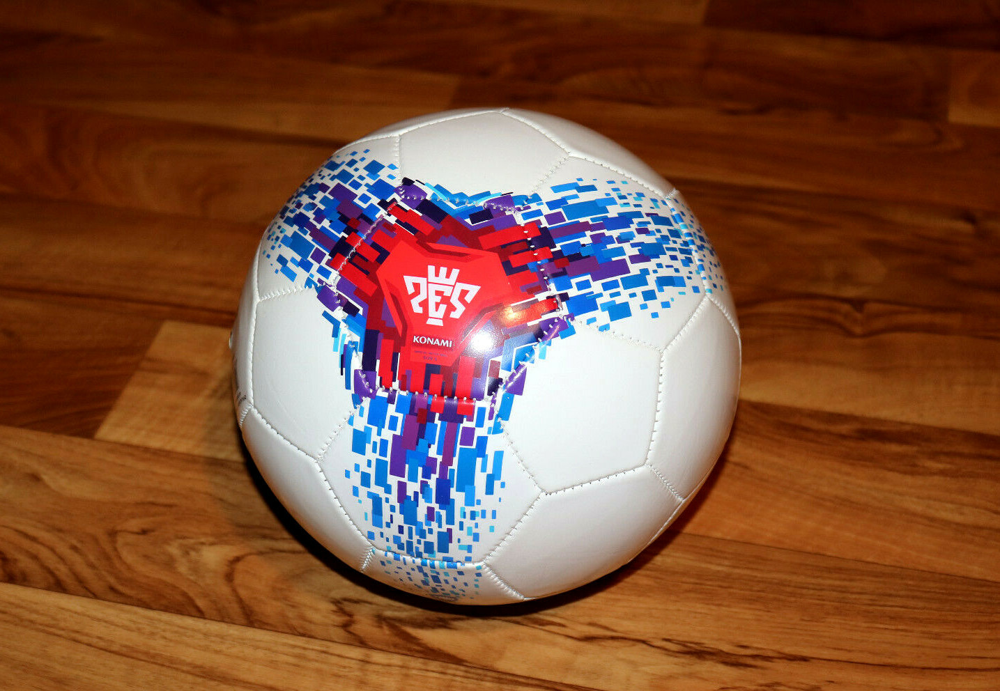PES Pro Evolution Soccer official size 5 Match Ball Football By Konami Rare