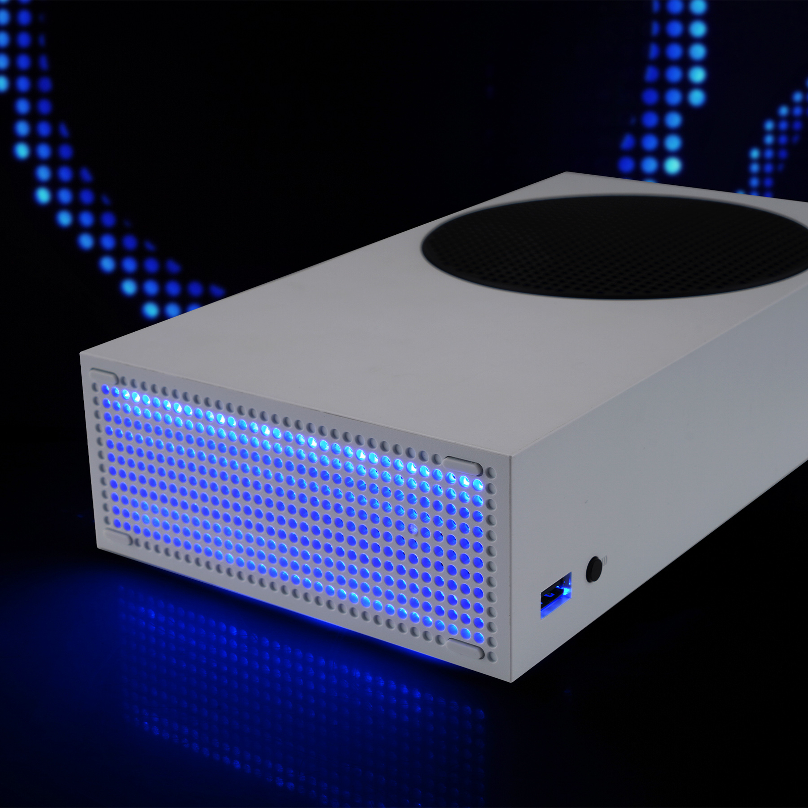 eXtremeRate Multi Color RGB LED Light Strip for Xbox Series S Console Fan Vent