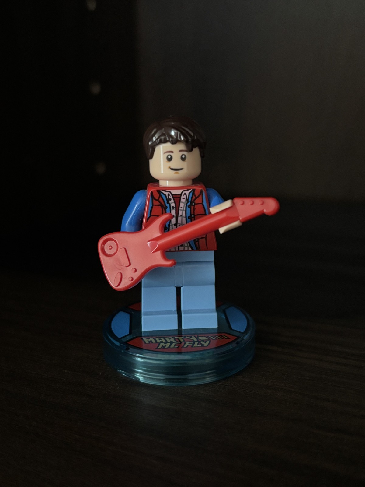 Lego Dimensions Marty McFly Figure & Tag Back To The Future 71201