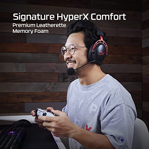 HyperX Cloud Alpha Wireless – Gaming Headset for PC 300-hour battery life DTS