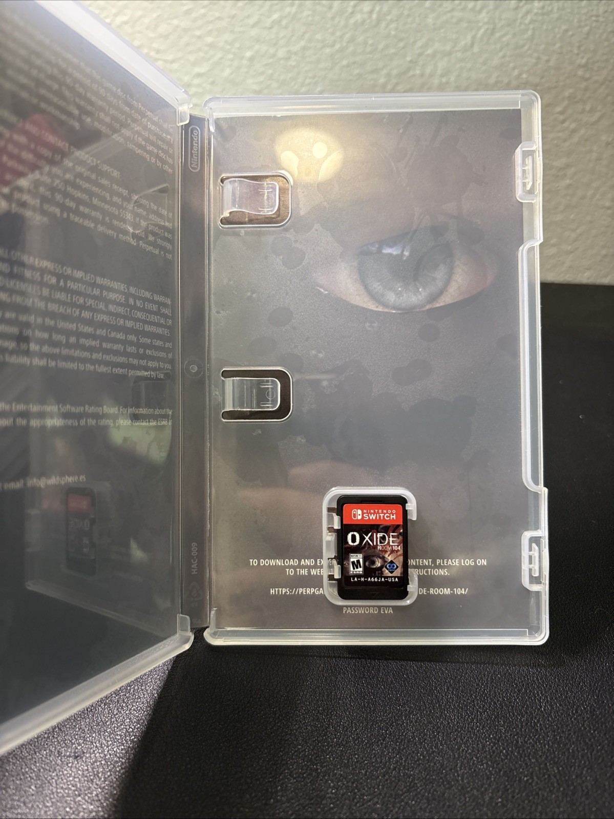 Oxide Room 104 (Nintendo Switch, 2022) CIB Tested Working