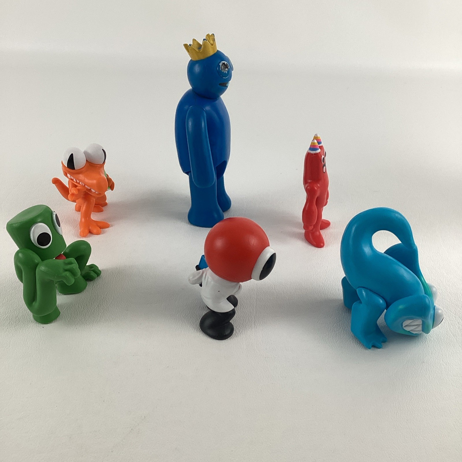 Rainbow Friends Roblox Survival Video Game PVC Figures Topper Lot Phatmojo 2023