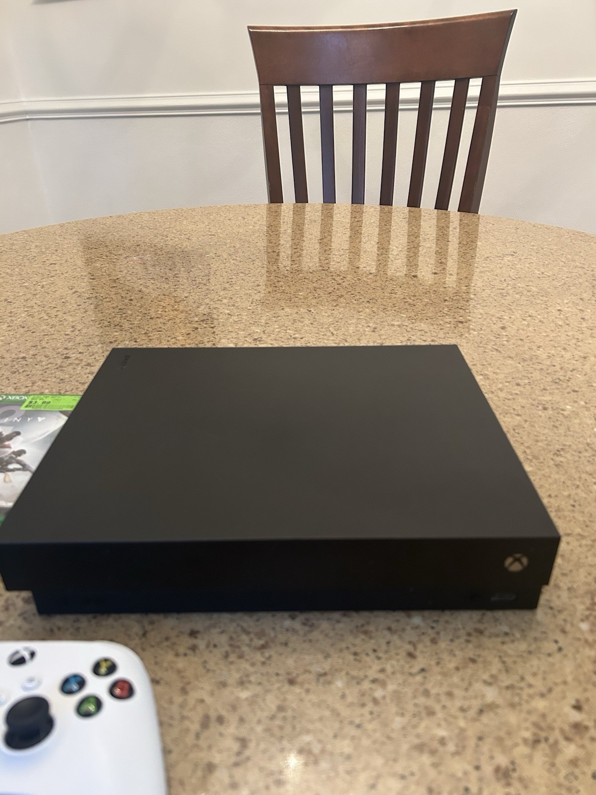 Xbox One X Console 1 TB w/ Controller, Power Cables & Games WORKING TESTED
