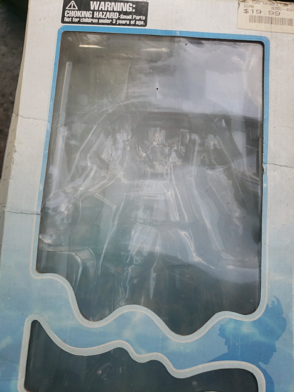 Final Fantasy X Figure Collection #1 ! 1/6 Scale Box Only Super Rare LQQK!