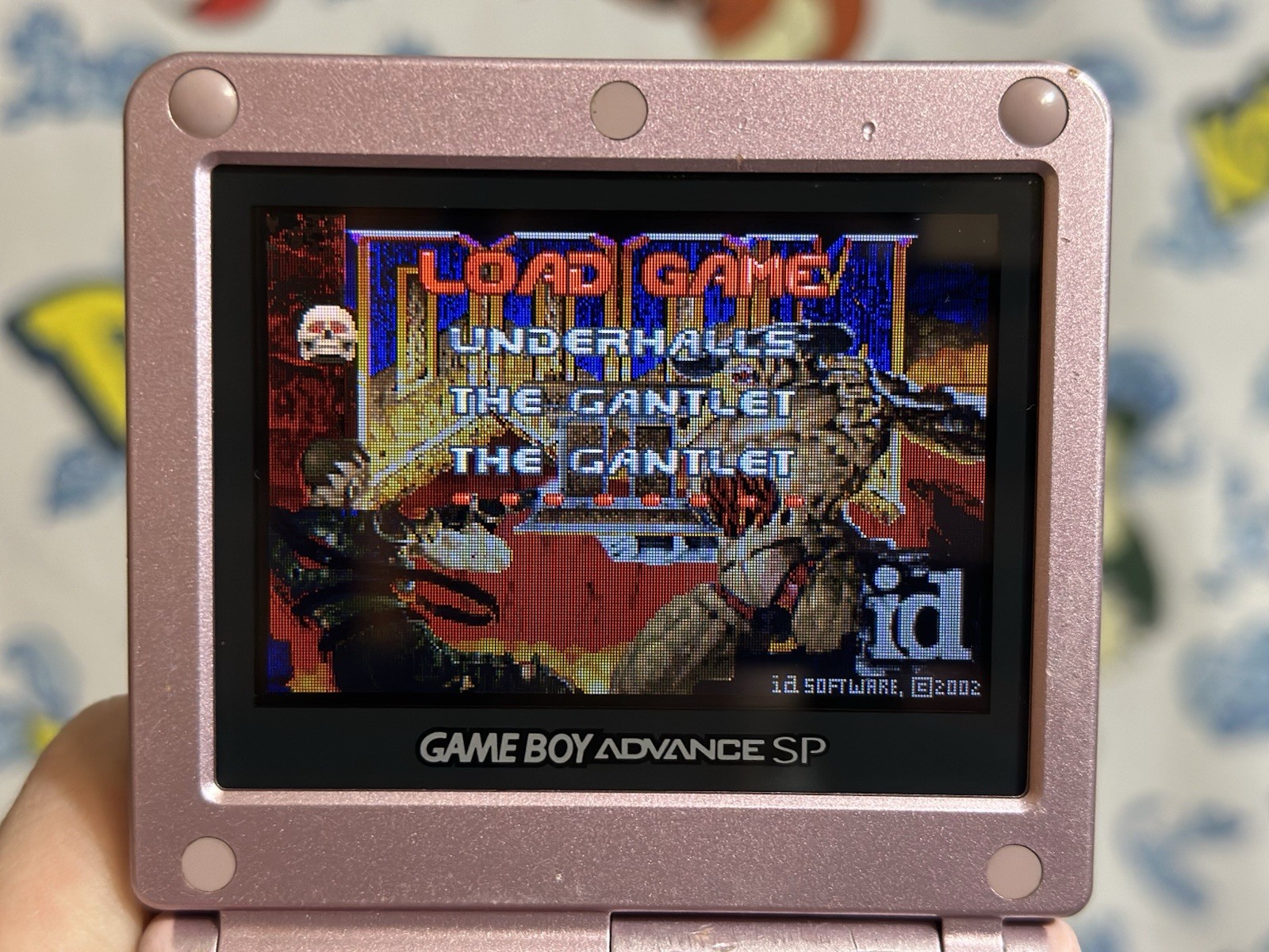 Doom II Nintendo GameBoy Advance Authentic Saves GBA Tested Clean