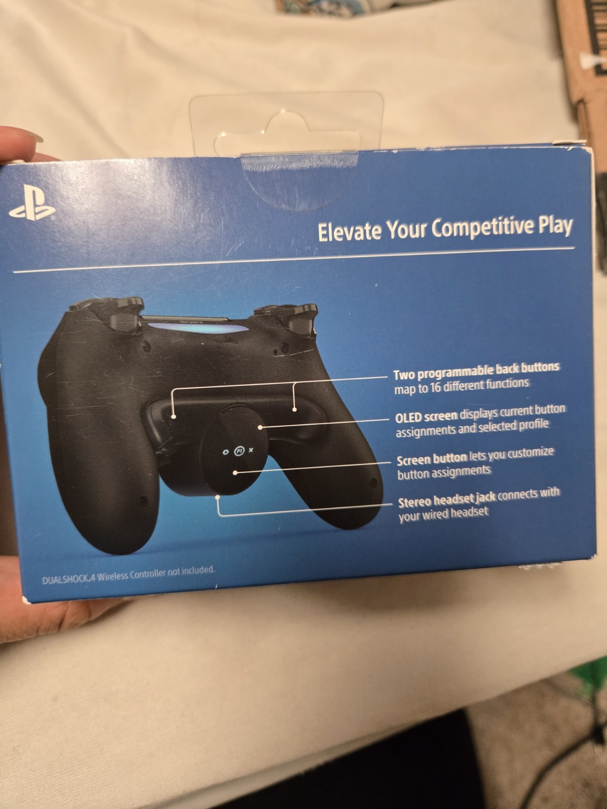 Sony 3004784 DualShock 4 Back Button Attachment – Black