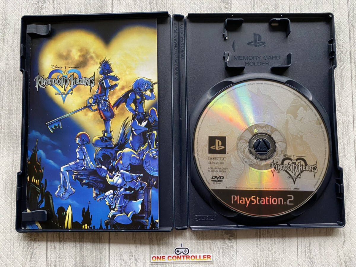 SONY PS2 Kingdom Hearts Ⅰ＆Ⅱ & Final Mix & Finding Nemo & Disney Sea from Japan