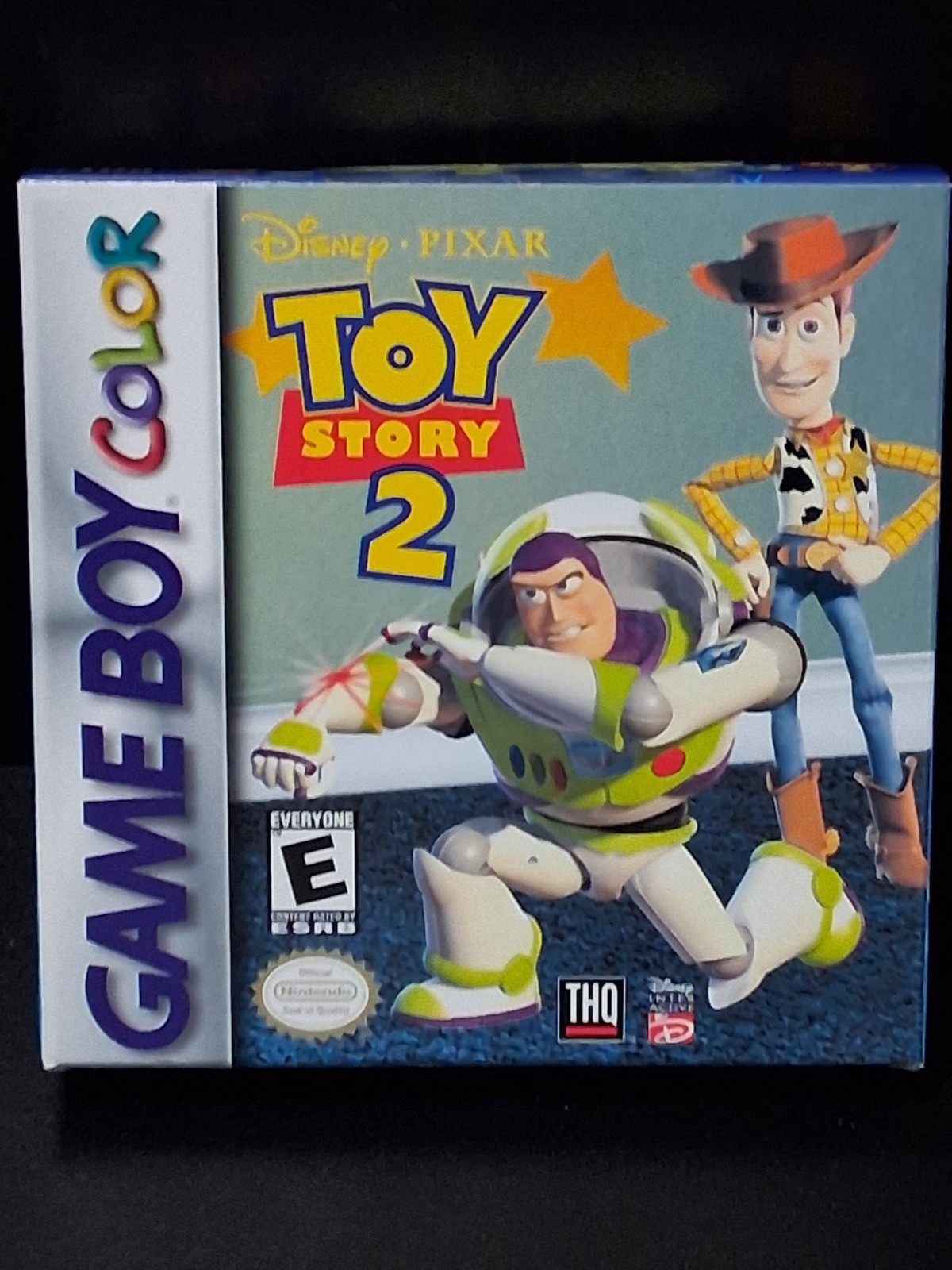 Mint Toy Story 2 – GameBoy Color – CIB w/ Poster – Complete In Box Manual Game