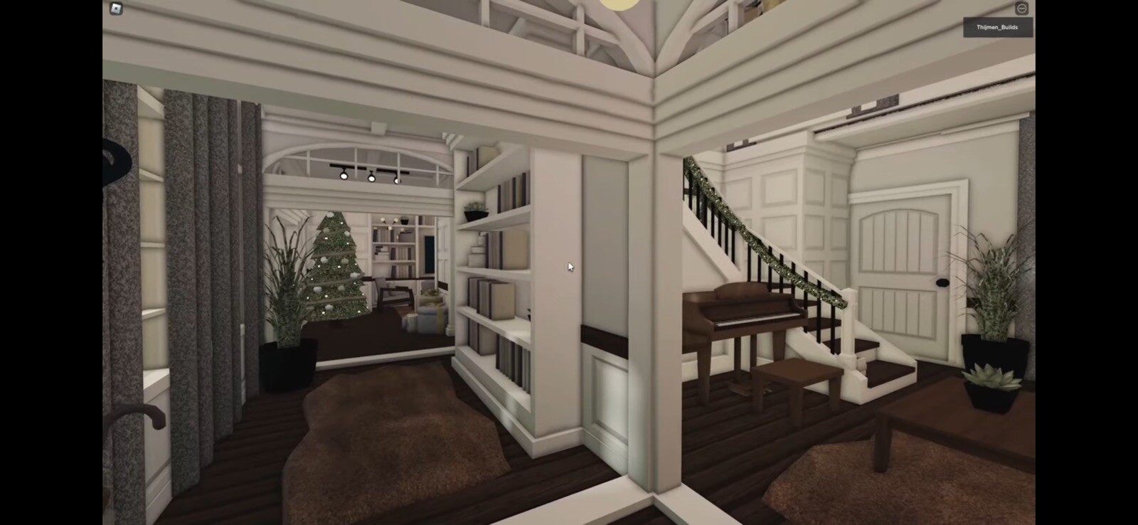 BLOXBURG CHRISTMAS WINTER 2STORY HOME!FAST DETAILED BUILDER FOR AFFORDABLE PRICE