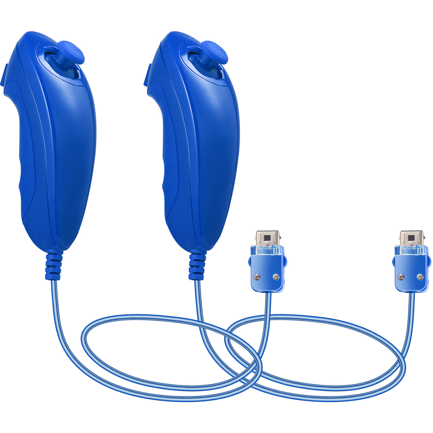 Nunchuck Wii Nunchuk Video Game Controller Remote For Wii & Wii U Console US