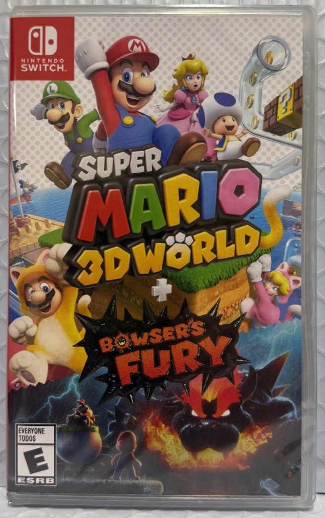 Super Mario 3D World + Bowser’s Fury – Nintendo Switch