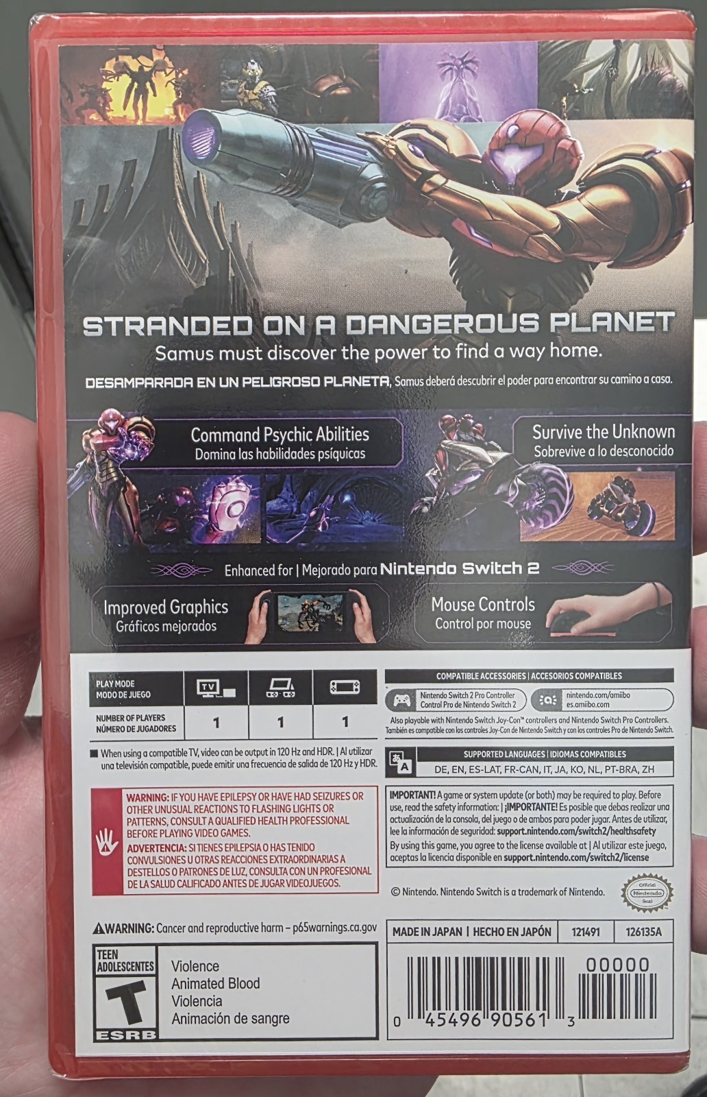 Metroid Prime 4 : Beyond – Nintendo Switch 2 – NEW & FACTORY SEALED 🔥