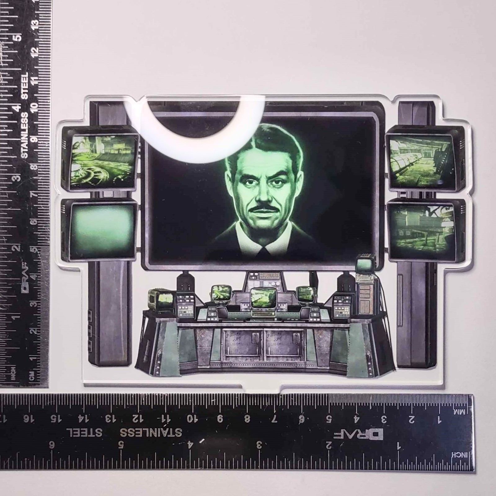 Fallout New Vegas Mr. House Lucky 38 Executive Suite Console Acrylic Standee
