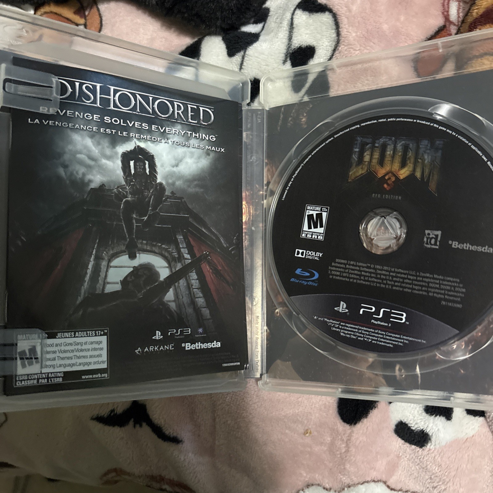 Doom 3 BFG Edition for Sony PlayStation 3 Bethesda Video Game Disc