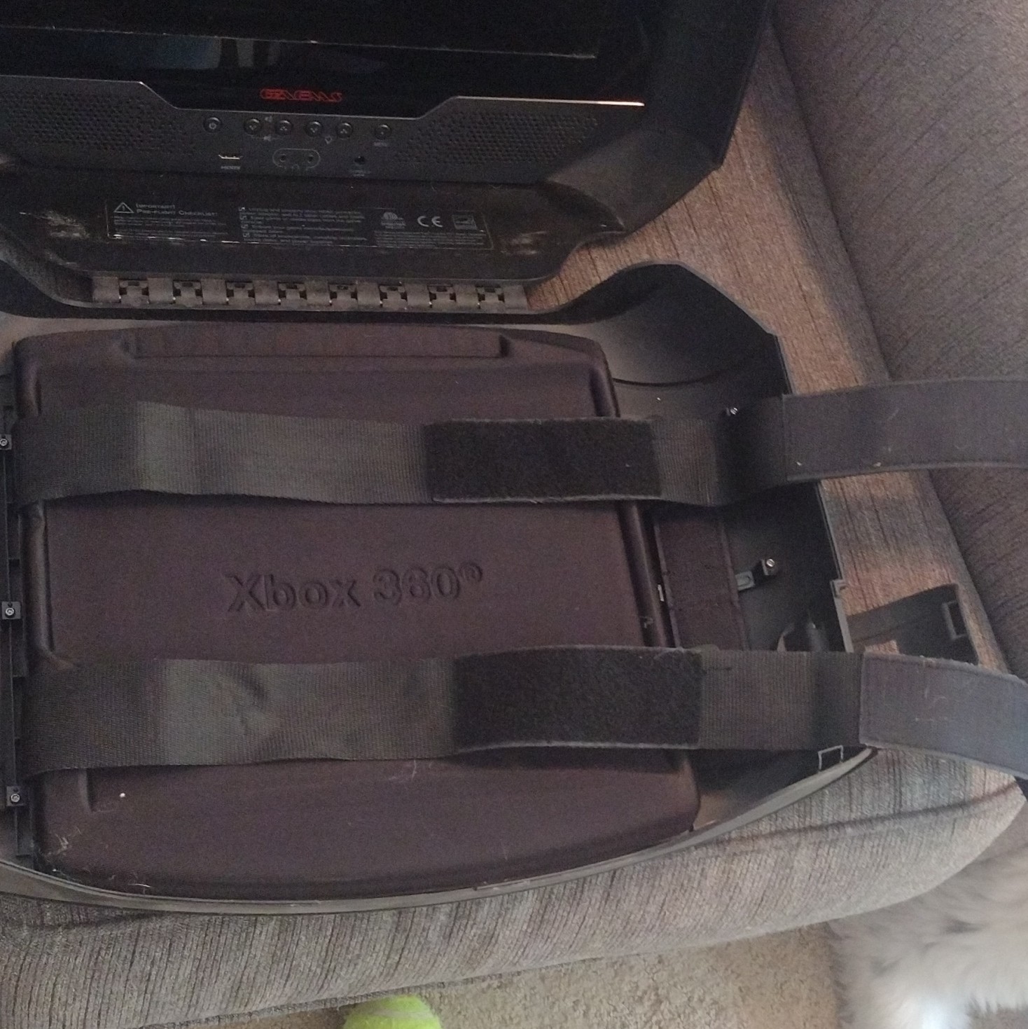 GAEMS G155 Hard Shell Travel Case w/ Built-In Screen for Xbox 360 & PS3