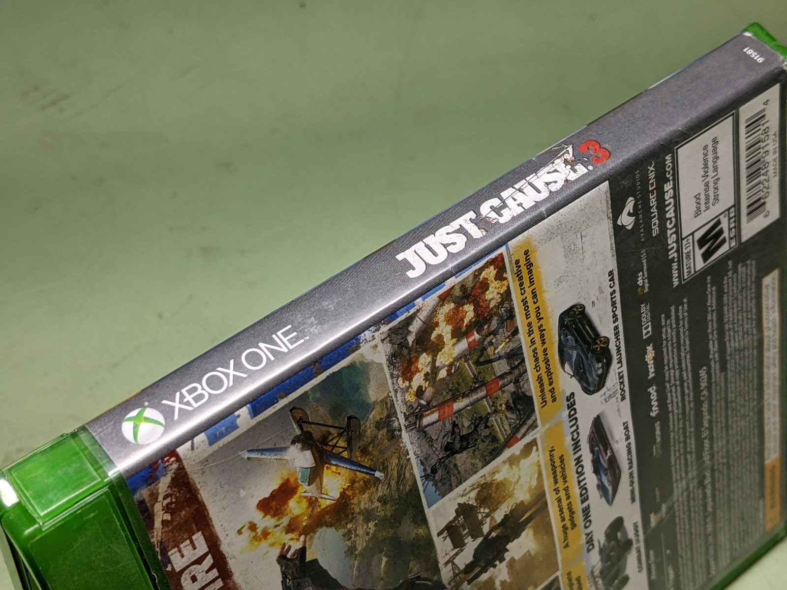 Just Cause 3 [Day One Steel Book] Microsoft XBoxOne Complete in Box