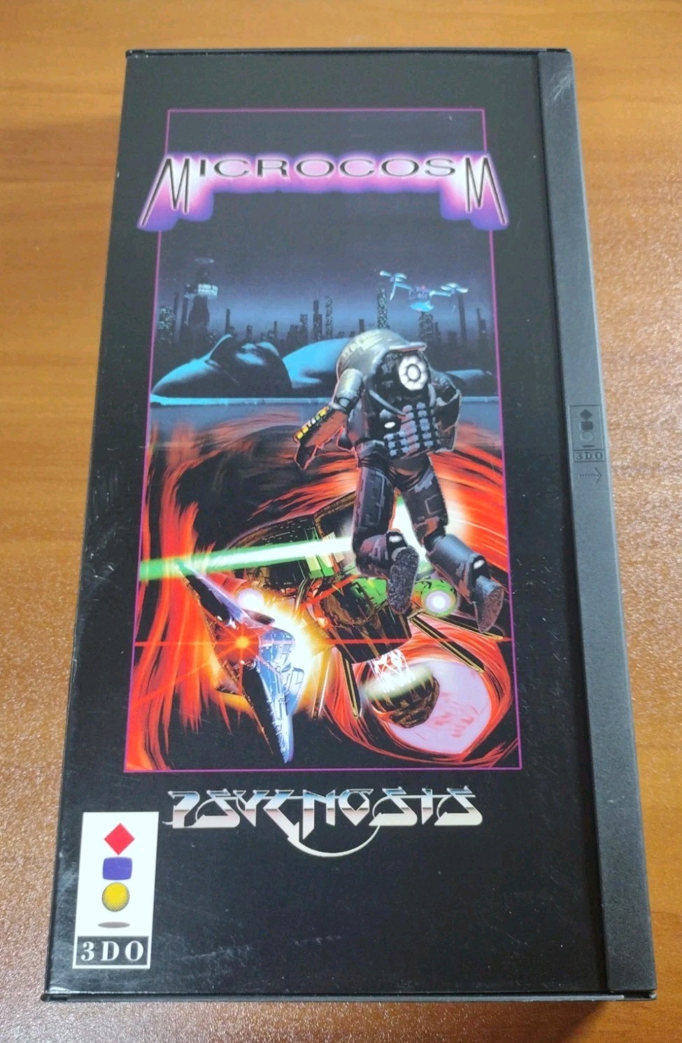 Microcosm (Panasonic 3DO) Long Box + Manual (No Disc) VGC NM Box