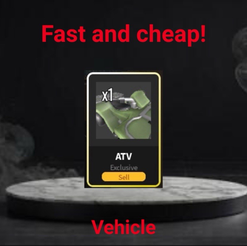 ATV Car | Da Hood | Fast & Cheap 🔥