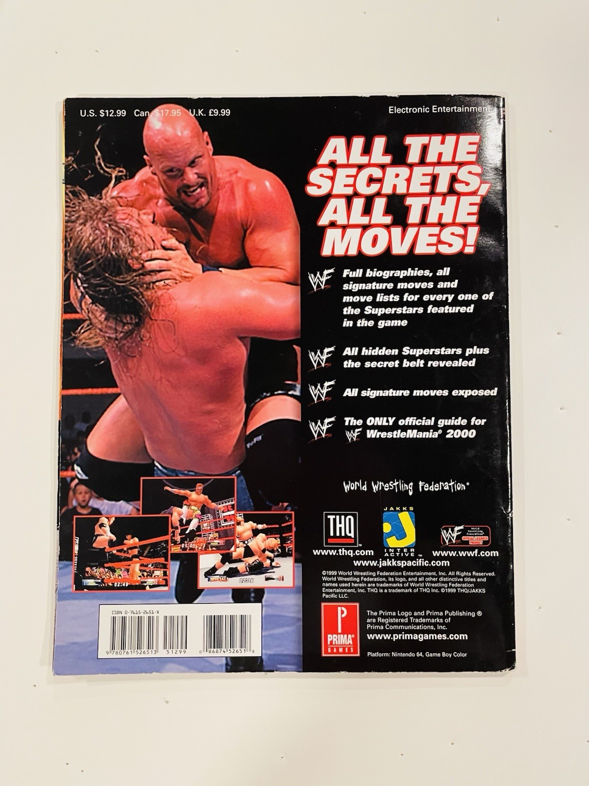WWF Wrestlemania 2000: Prima’s Official Strategy Guide by Prima Publishing
