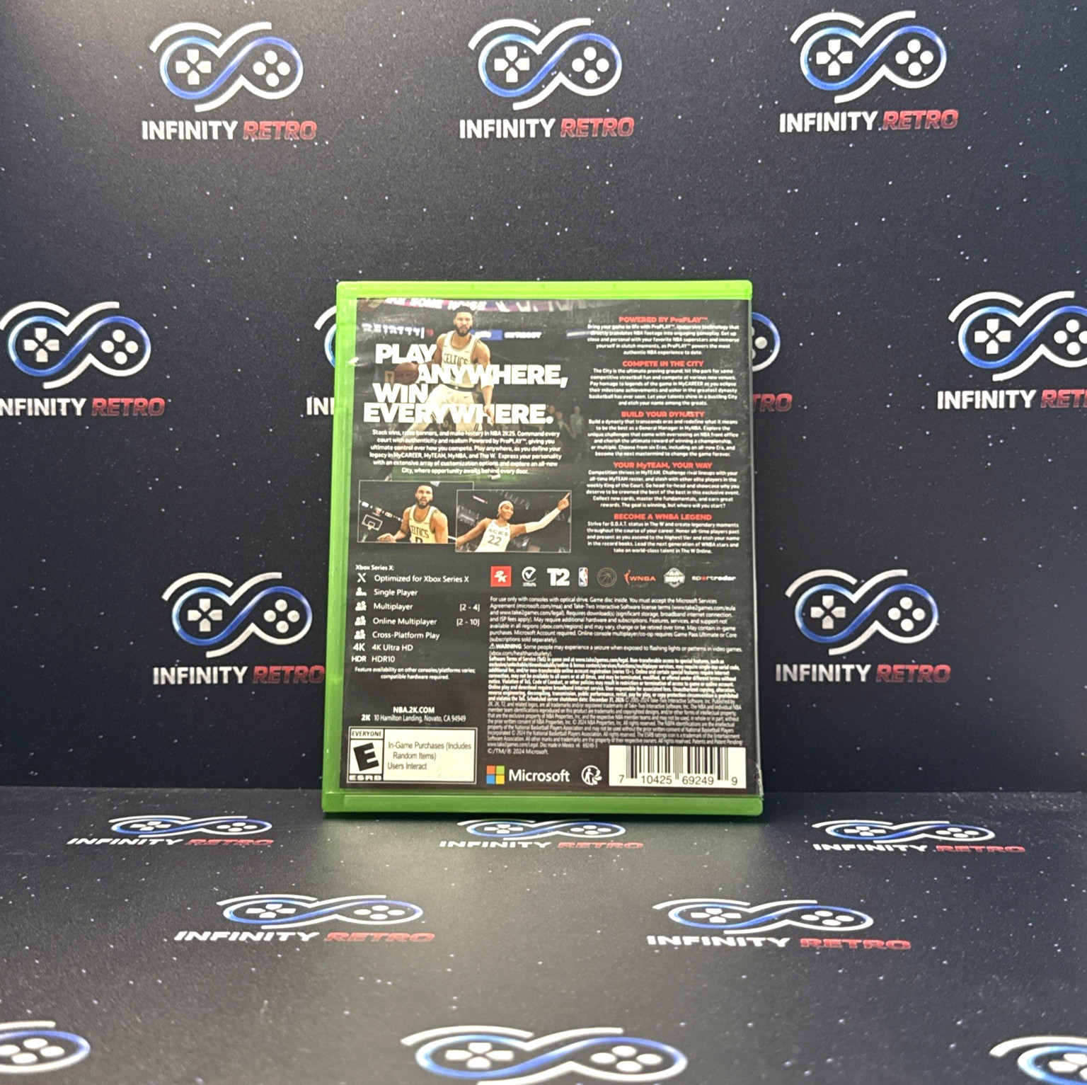 NBA 2K25 Microsoft Xbox Series X CIB Complete Refurbished & Tested Free Shipping