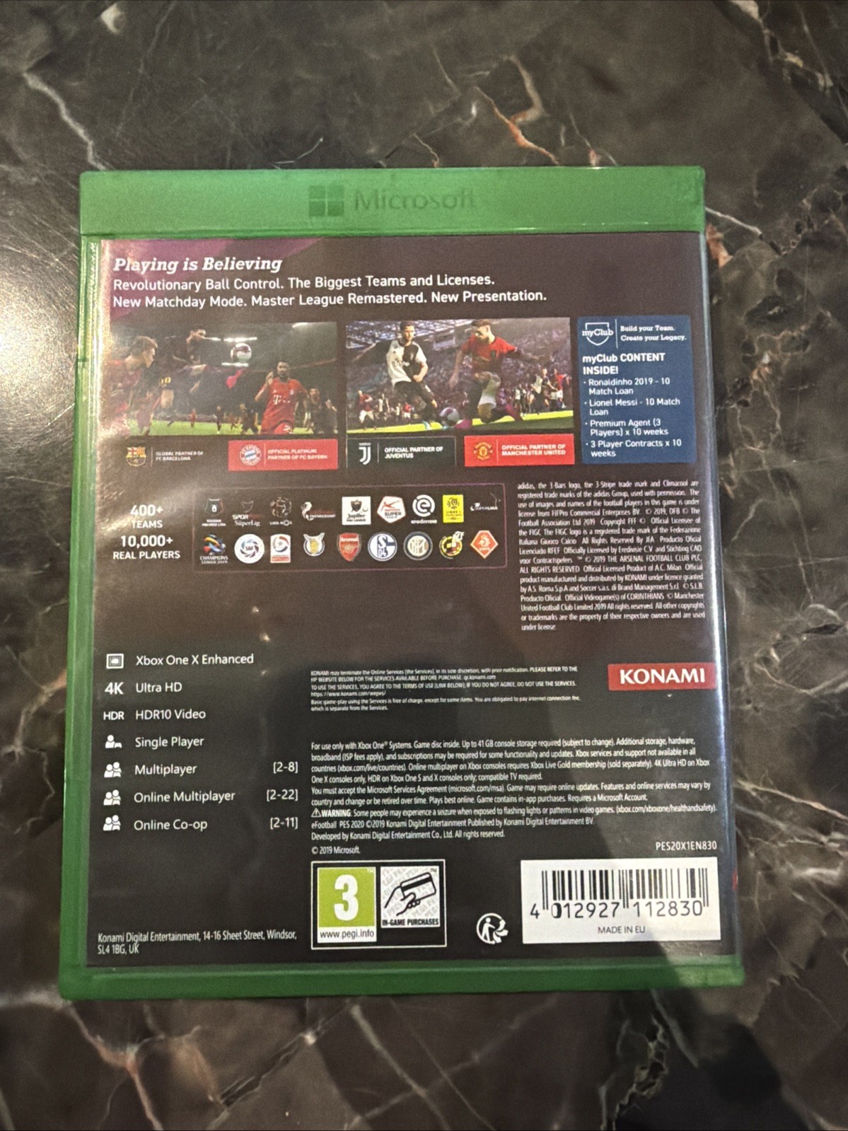 Pro Evolution Soccer 2020 – Microsoft Xbox One Tested!