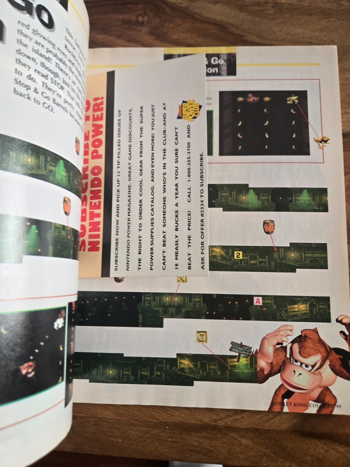 Donkey Kong Country Nintendo Player’s Guide SNES Official Nintendo 1994