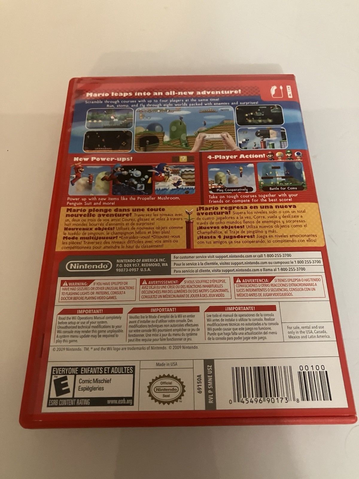 New Super Mario Bros. Wii (Nintendo Wii, 2009)