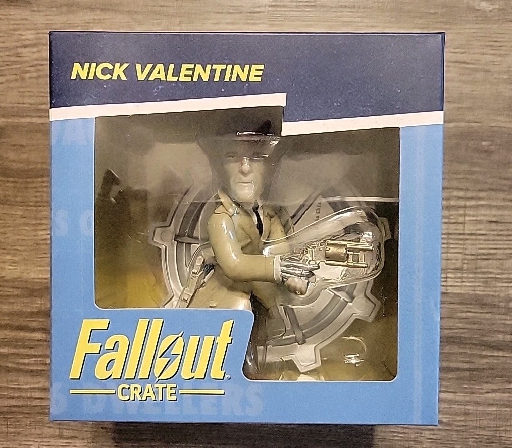 Fallout – Nick Valentine – LootCrate Exclusive Screen Shots Figure