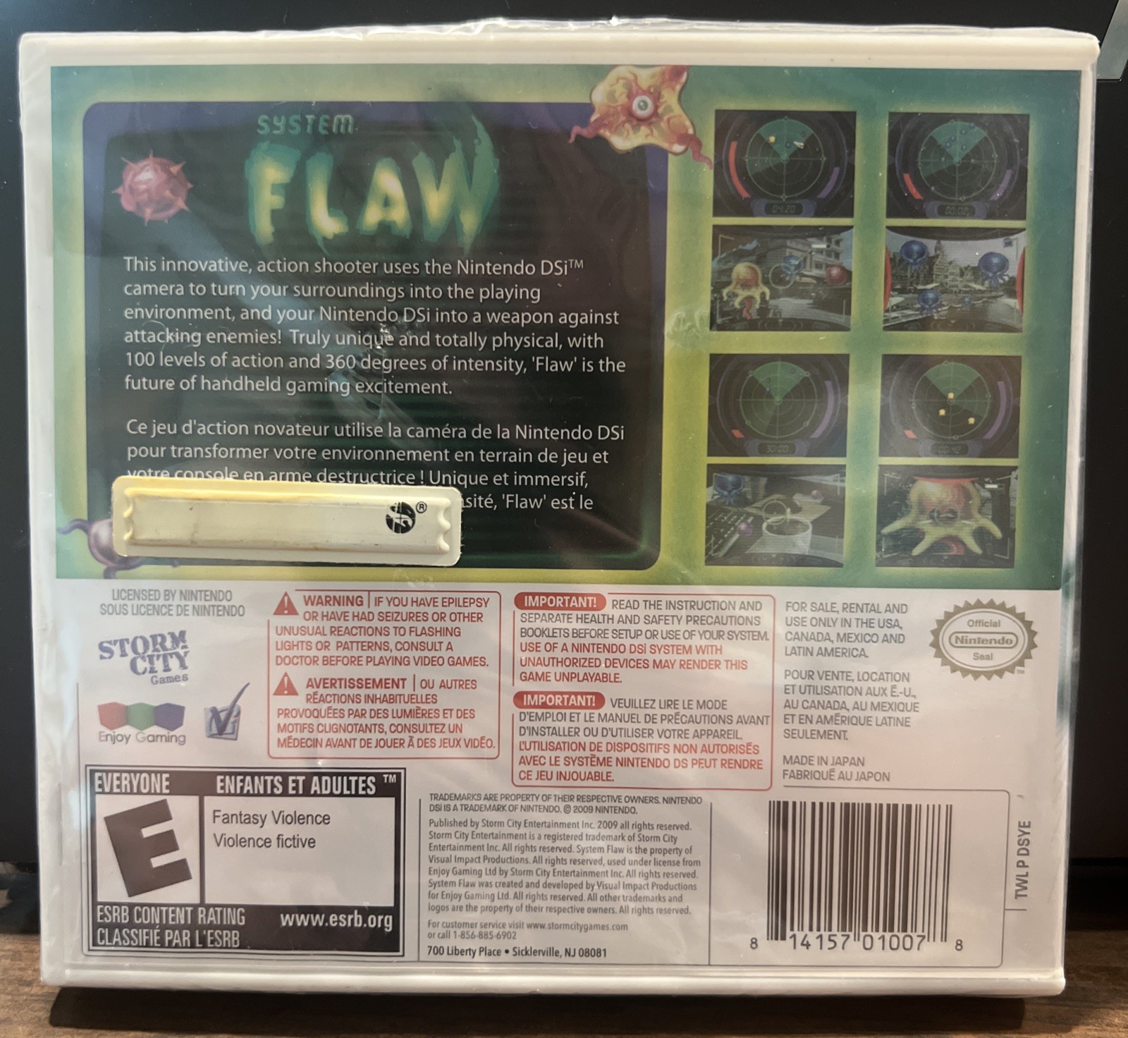 System Flaw (Nintendo DSi, 2009)