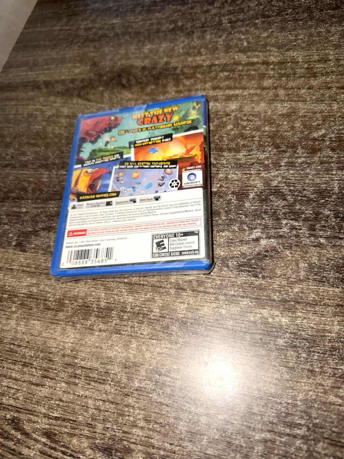 Rayman Origins (Sony PlayStation Vita, 2012) Brand New
