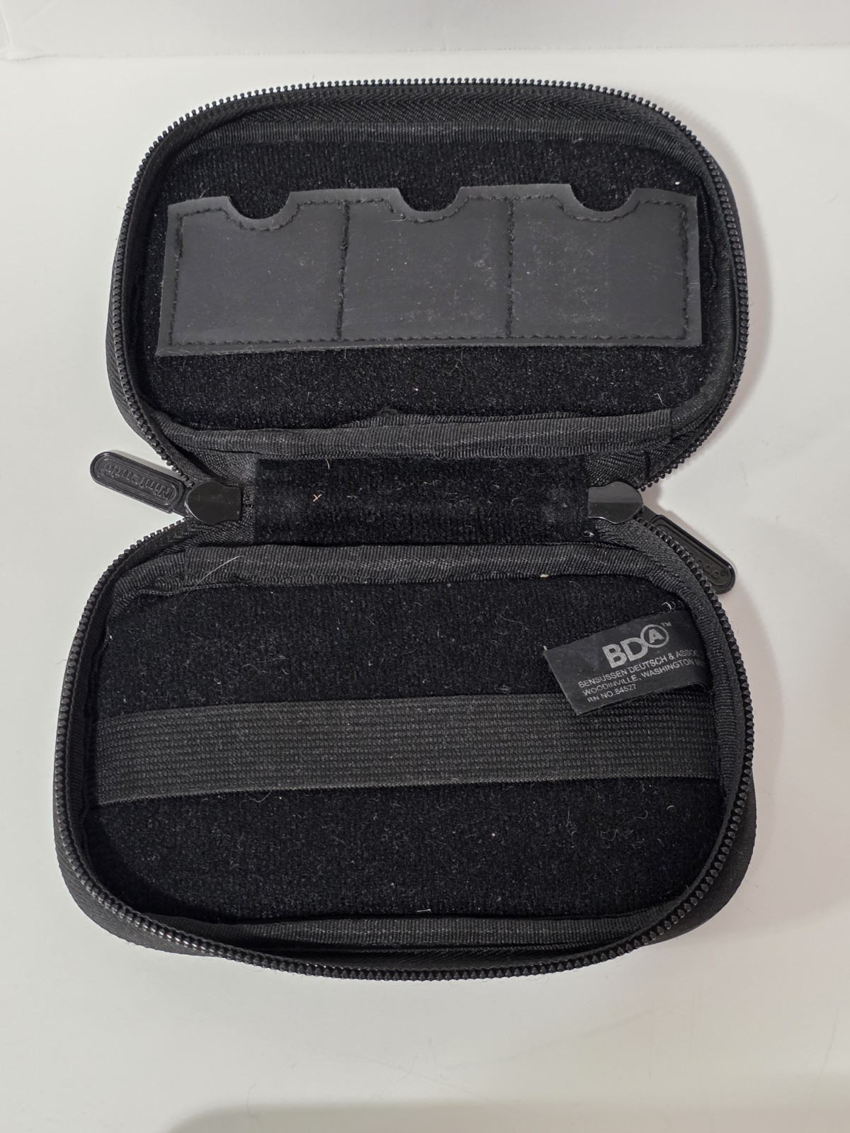Official Nintendo Mario DS Carrying Case Travel Bag Zipper BD&A Vintage