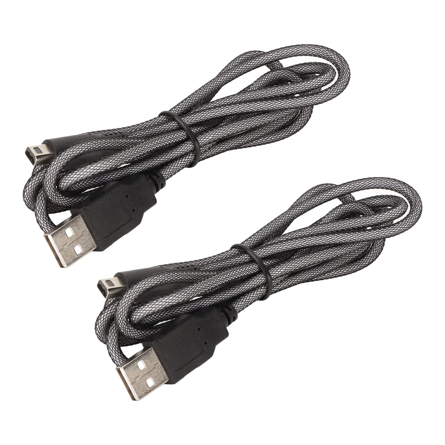 Charge While Playing! 5ft 2PCS 3DS USB Cable for Ultimate Gaming Experience