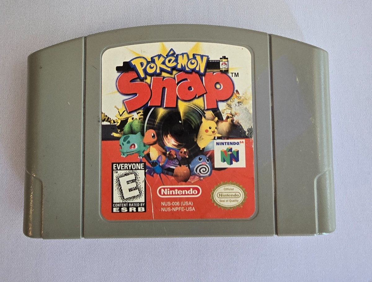 Pokémon Snap – Nintendo 64 – Tested, Working, Cartridge ONLY.
