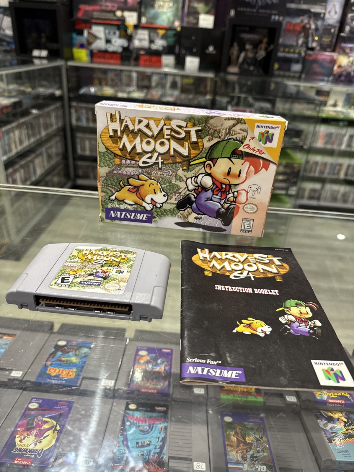 Harvest Moon (Nintendo 64) N64 CIB Complete Tested! *Box Damage*