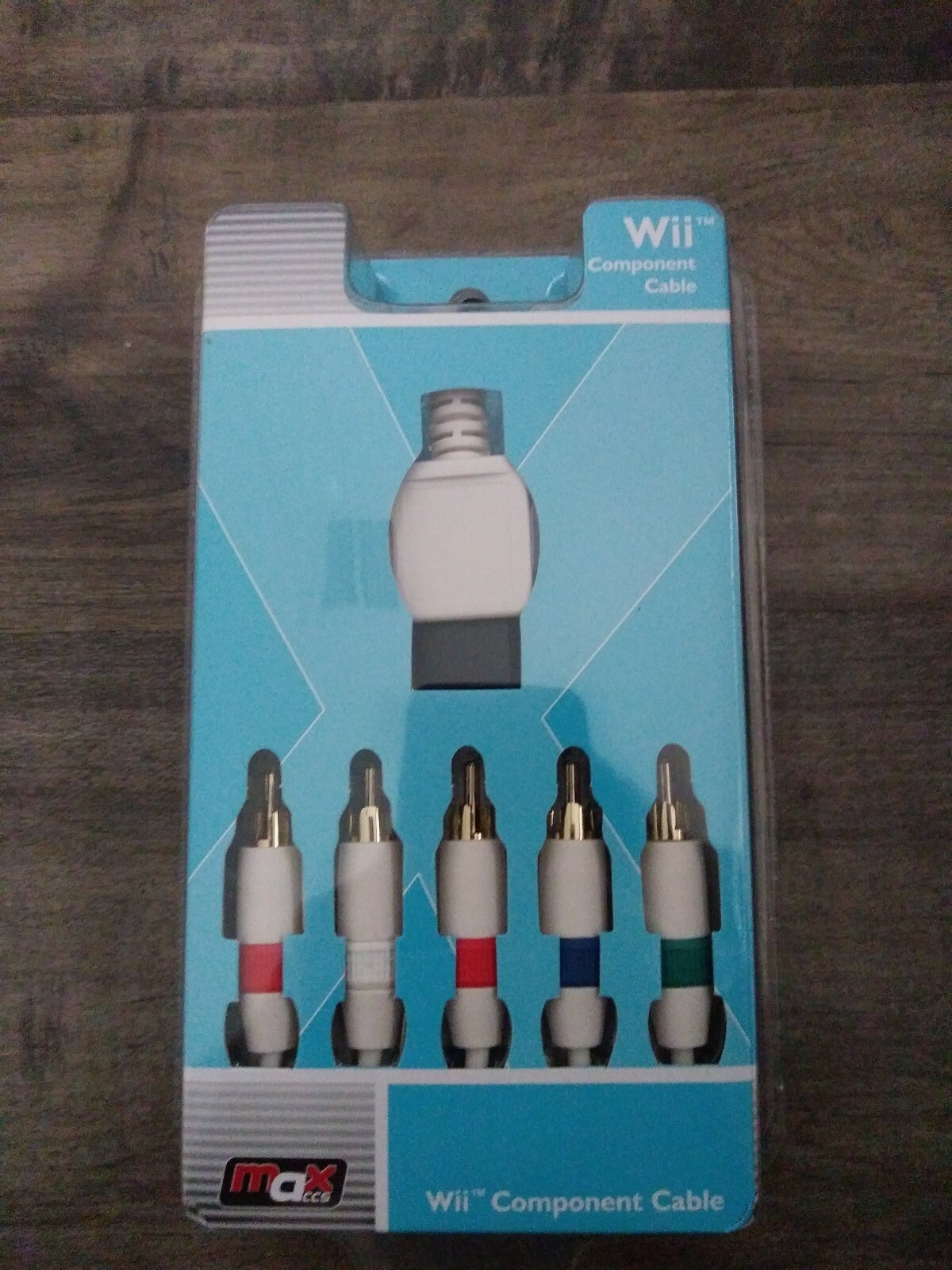 Component RCA Audio Video High Def HDTV AV Adapter Cable Cord Nintendo Wii