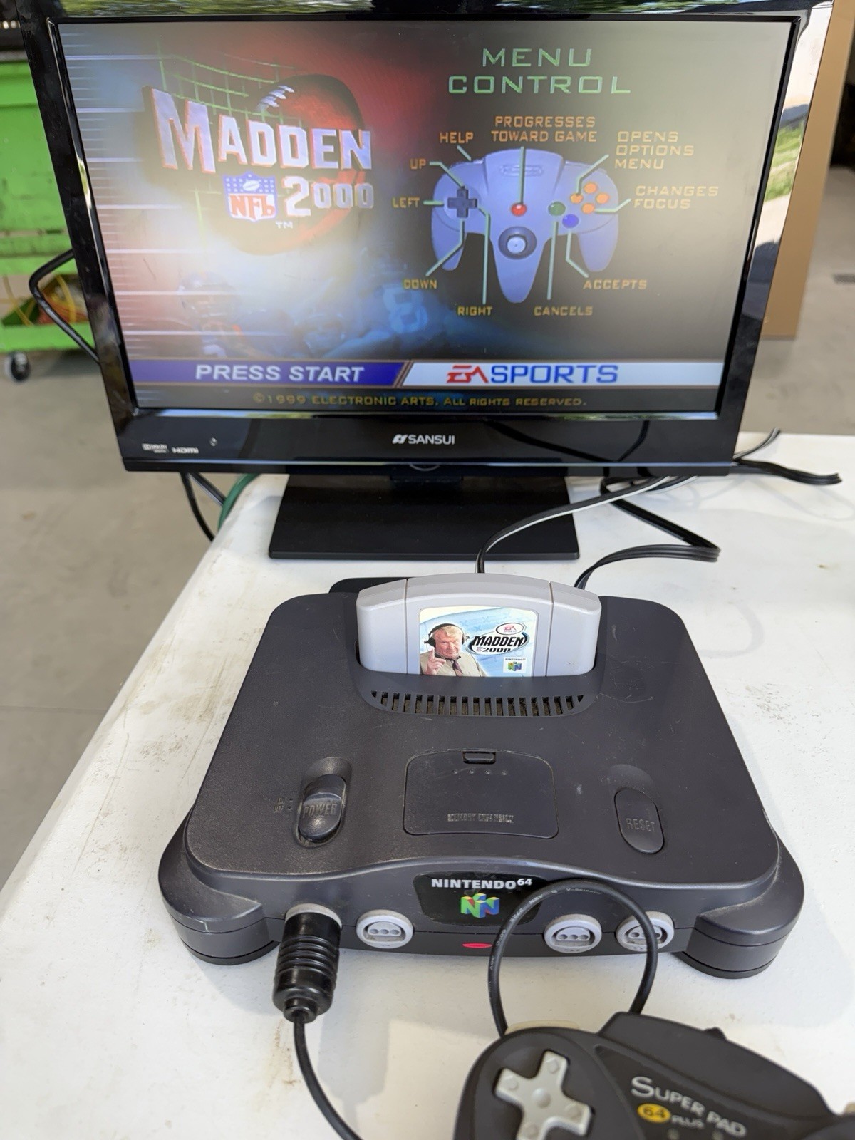 Nintendo 64 N64 Console w/ Controller and Games – Tested/Works