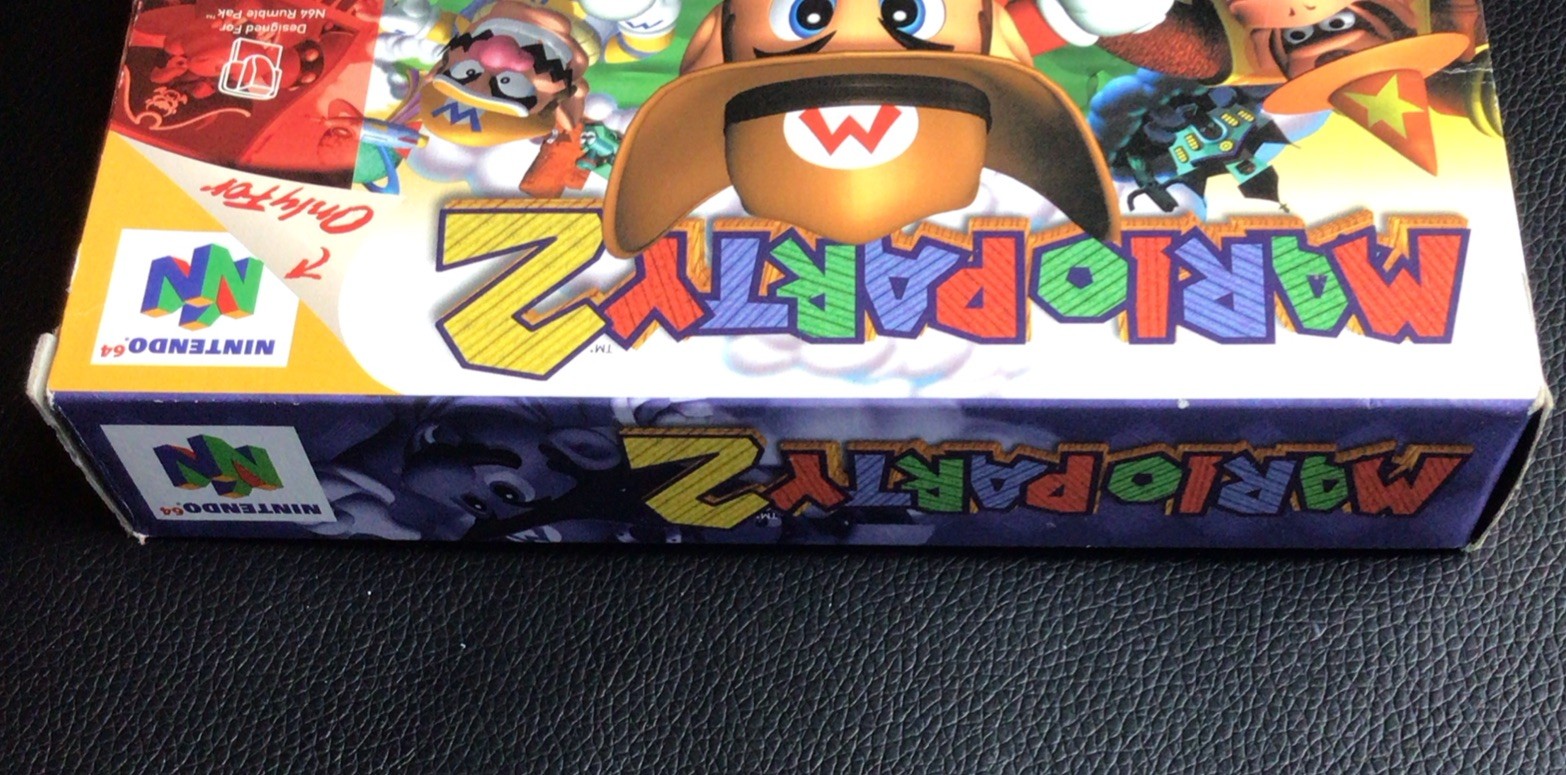 Mario Party 2 N64 Nintendo 64 Complete CIB Authentic! Very Good Condition!