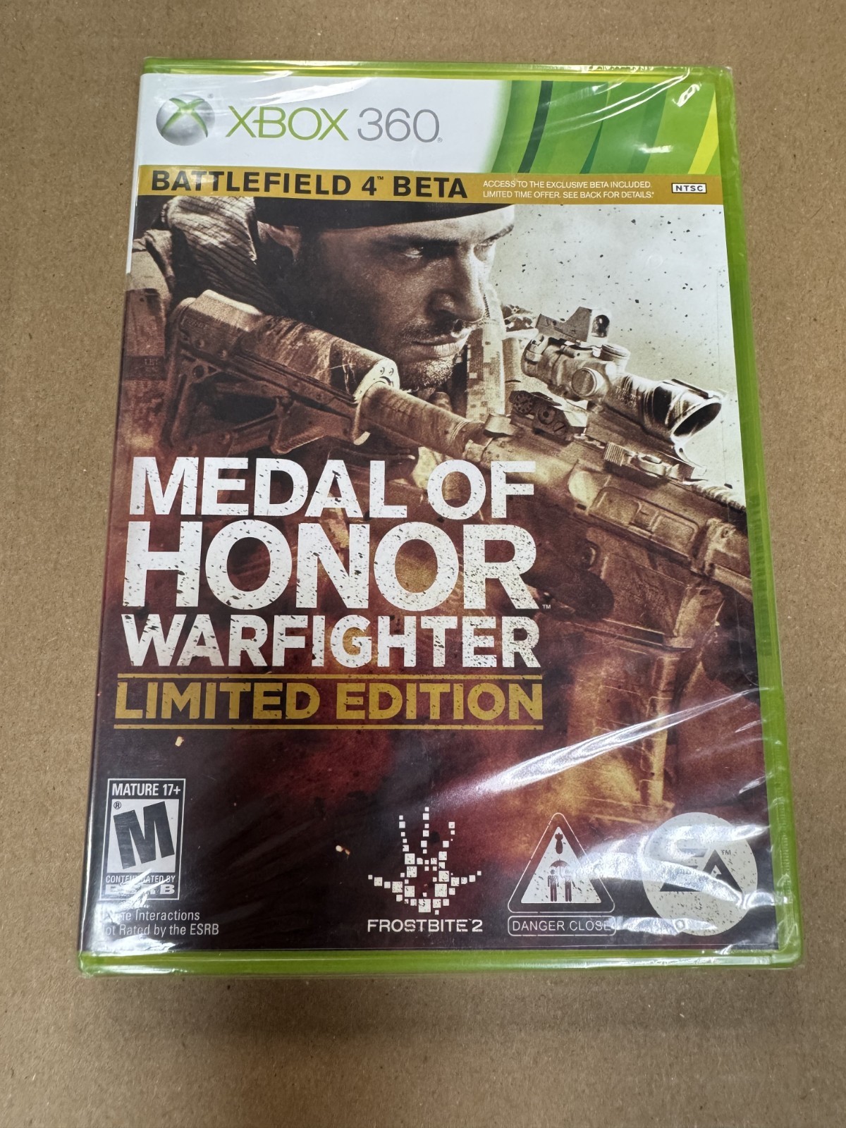 Medal of Honor Warfighter Limited Edition Microsoft Xbox 360 New Sealed
