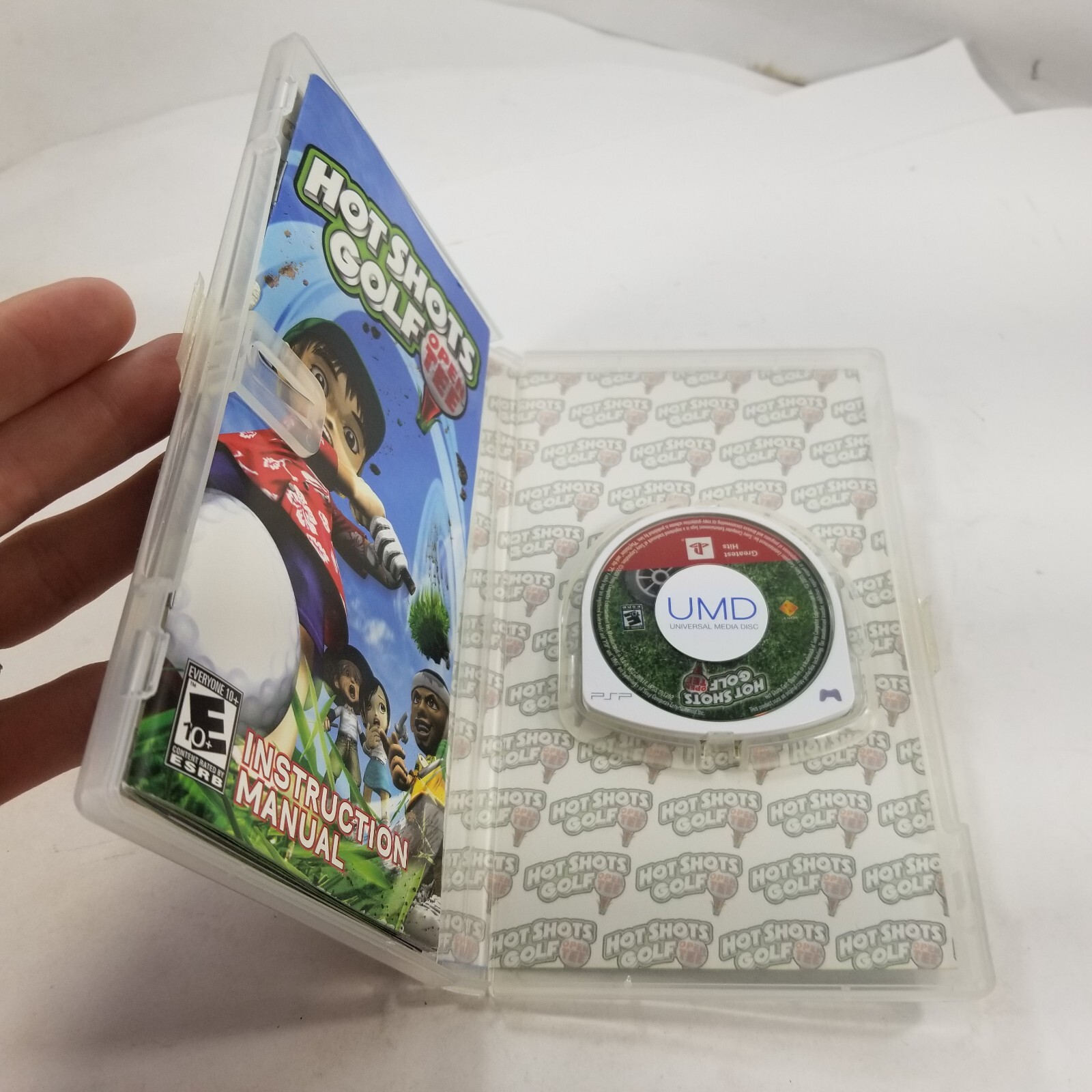 Hot Shots Golf Open Tee (Sony PlayStation Portable PSP) Complete CIB