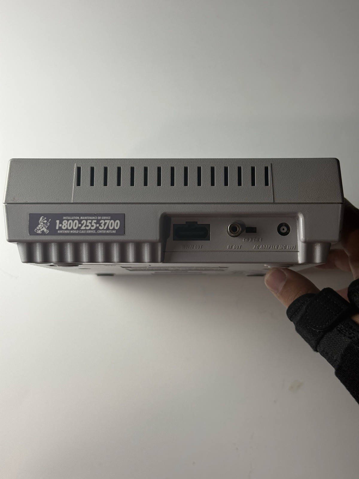 Nintendo Super Nintendo Entertainment System SNES Console SNS-001 w/ Controller