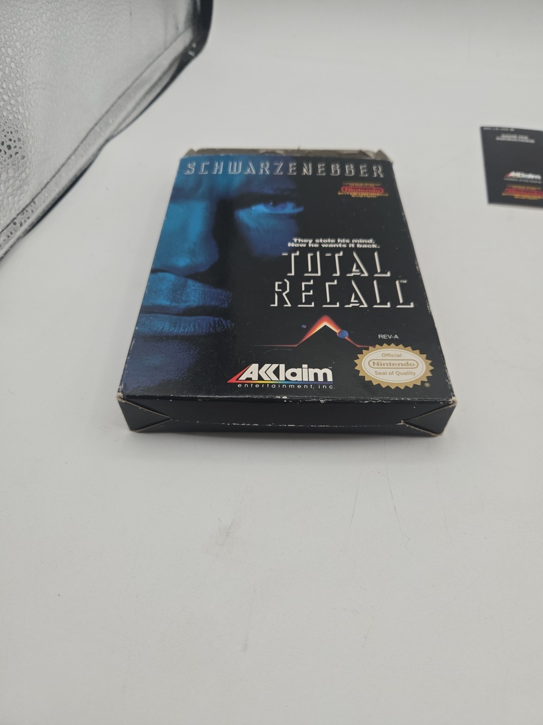 Total Recall (Nintendo Entertainment System, NES, 1990) Akklaim CIB & Tested