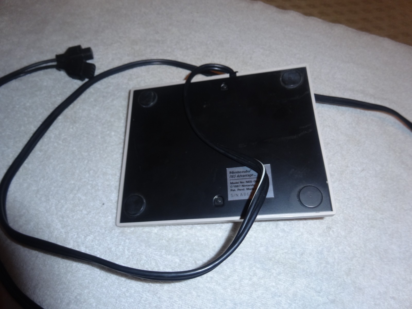 Nintendo NES Advantage video game console Controller Tested Works JOYSTICK! 0019